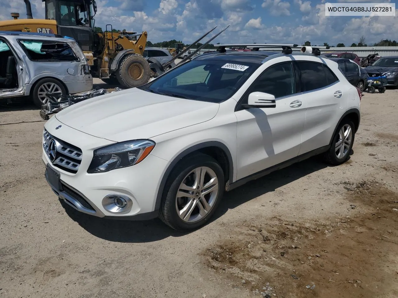 2018 Mercedes-Benz Gla 250 4Matic VIN: WDCTG4GB8JJ527281 Lot: 68995274