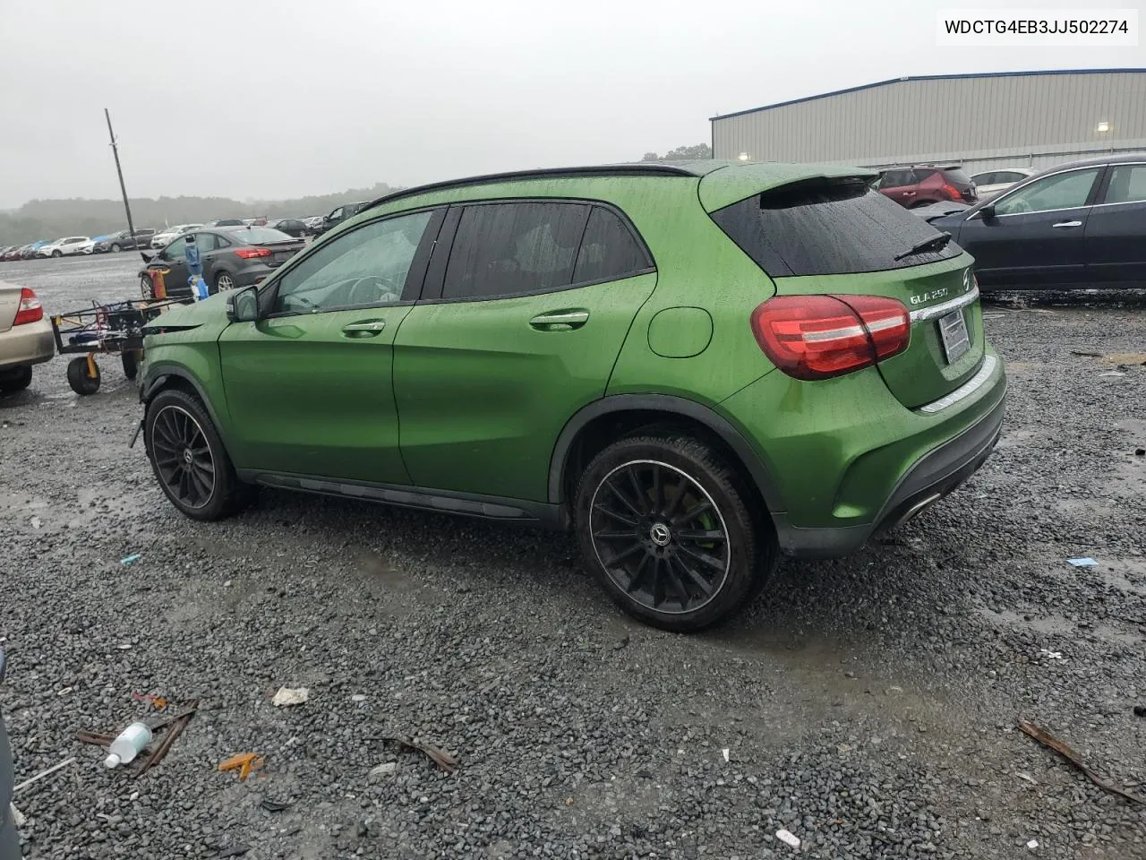 WDCTG4EB3JJ502274 2018 Mercedes-Benz Gla 250