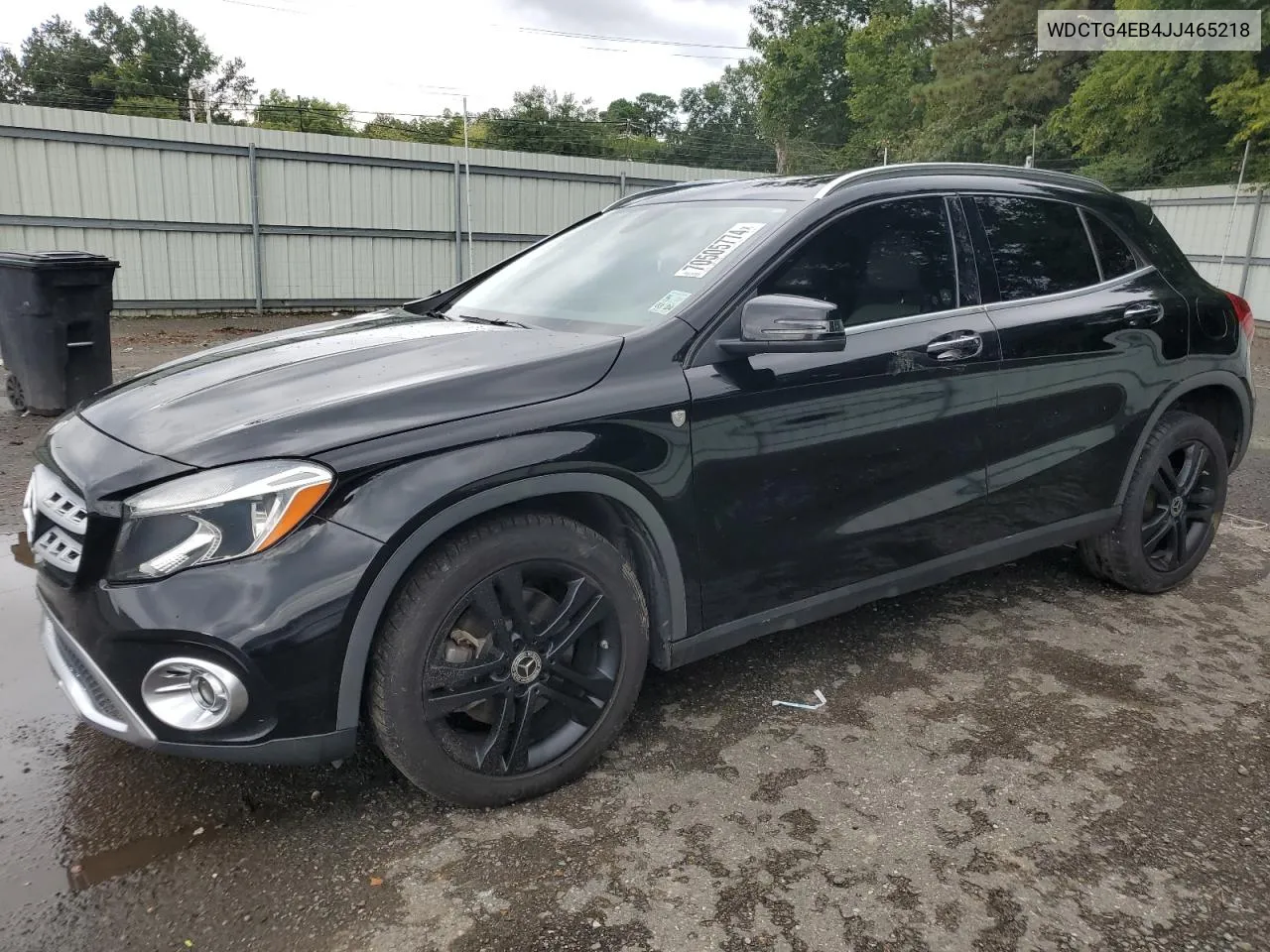 2018 Mercedes-Benz Gla 250 VIN: WDCTG4EB4JJ465218 Lot: 70505774