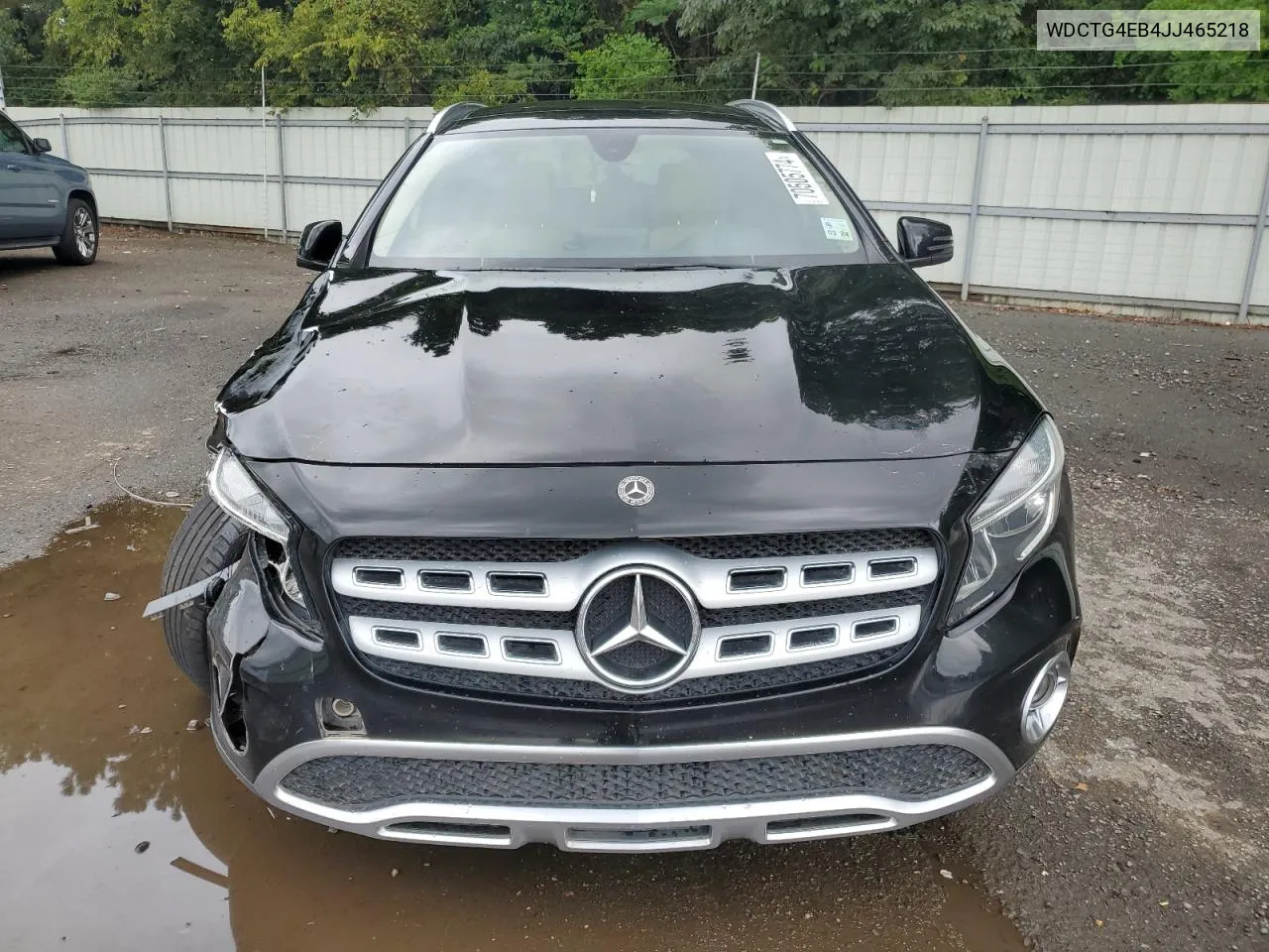 2018 Mercedes-Benz Gla 250 VIN: WDCTG4EB4JJ465218 Lot: 70505774