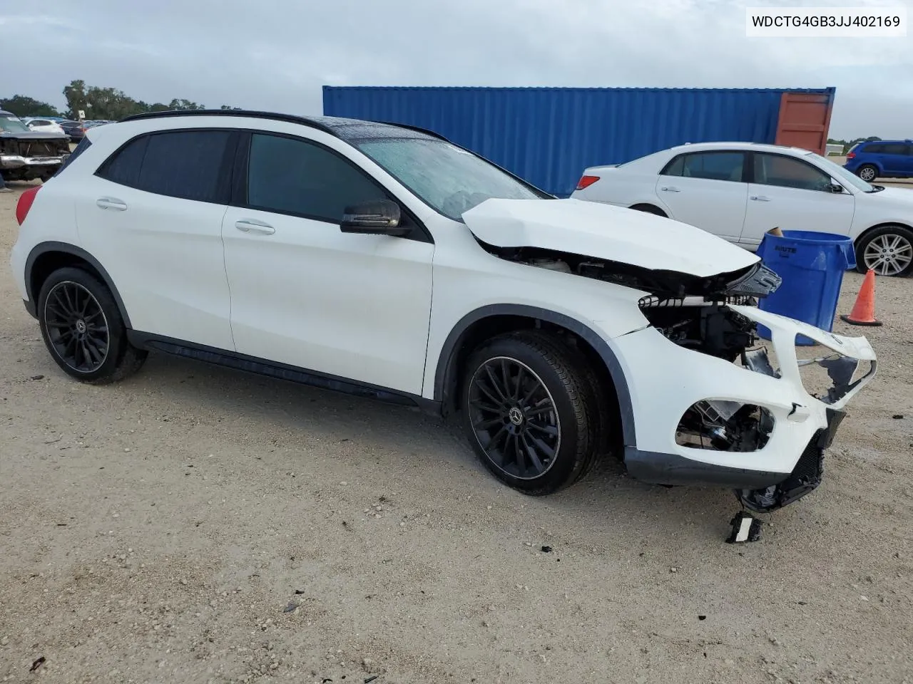 WDCTG4GB3JJ402169 2018 Mercedes-Benz Gla 250 4Matic