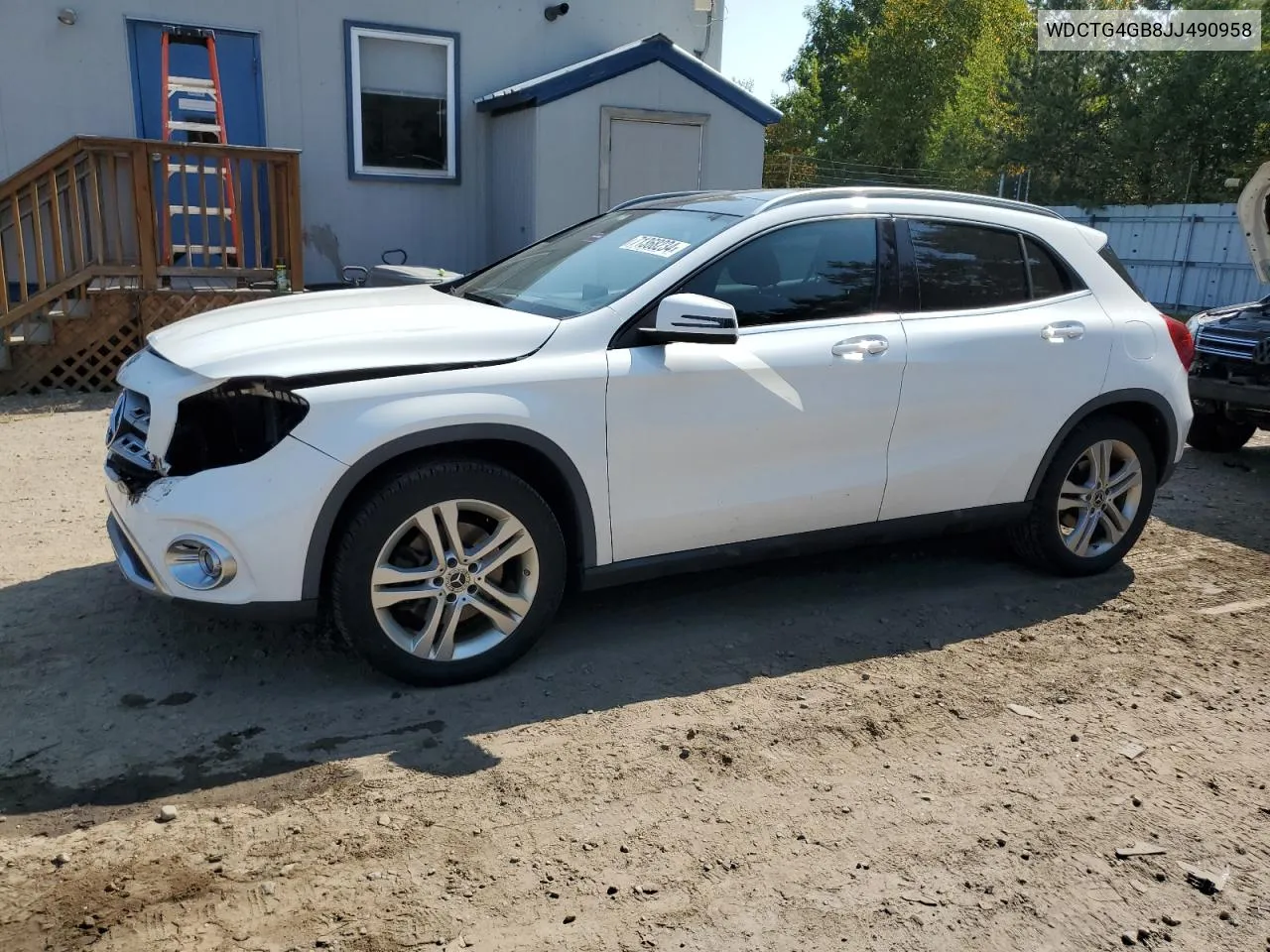 2018 Mercedes-Benz Gla 250 4Matic VIN: WDCTG4GB8JJ490958 Lot: 71368234