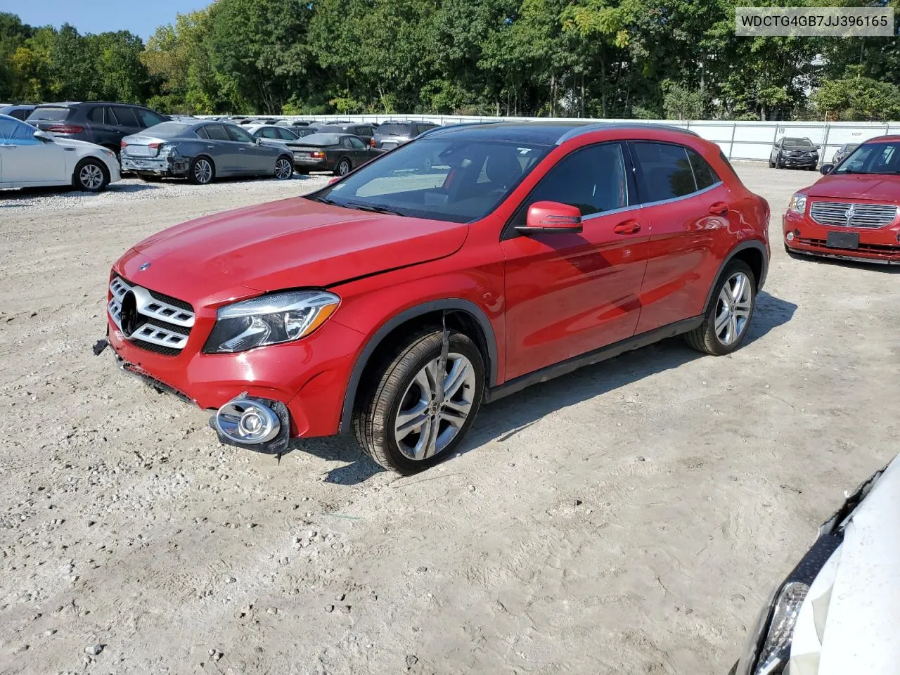 WDCTG4GB7JJ396165 2018 Mercedes-Benz Gla 250 4Matic