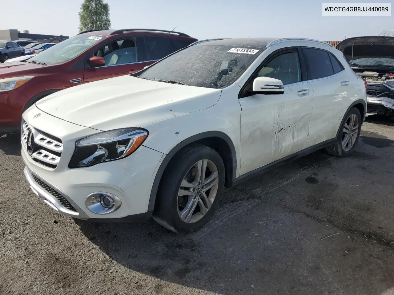 2018 Mercedes-Benz Gla 250 4Matic VIN: WDCTG4GB8JJ440089 Lot: 71613504