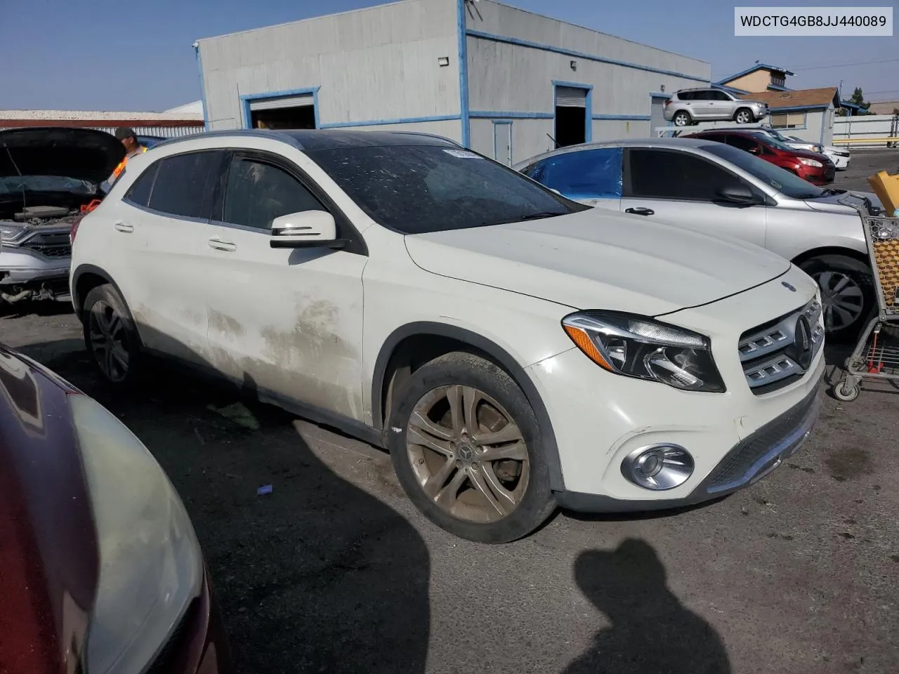 2018 Mercedes-Benz Gla 250 4Matic VIN: WDCTG4GB8JJ440089 Lot: 71613504