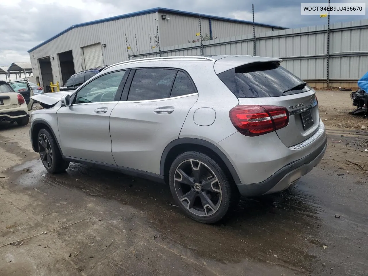 2018 Mercedes-Benz Gla 250 VIN: WDCTG4EB9JJ436670 Lot: 71766304