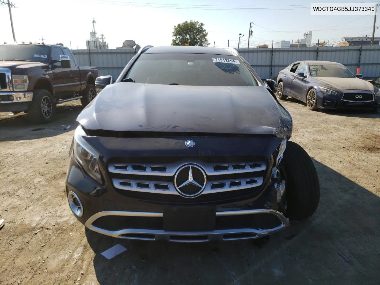 2018 Mercedes-Benz Gla 250 4Matic VIN: WDCTG4GB5JJ373340 Lot: 71912694