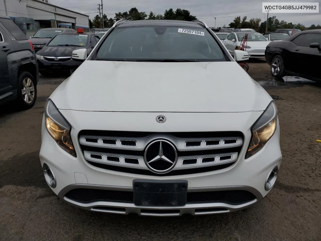 2018 Mercedes-Benz Gla 250 4Matic VIN: WDCTG4GB5JJ479982 Lot: 72507104