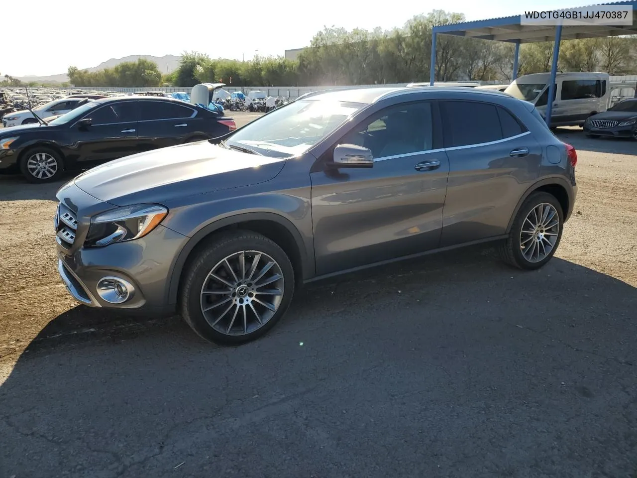 2018 Mercedes-Benz Gla 250 4Matic VIN: WDCTG4GB1JJ470387 Lot: 72653684