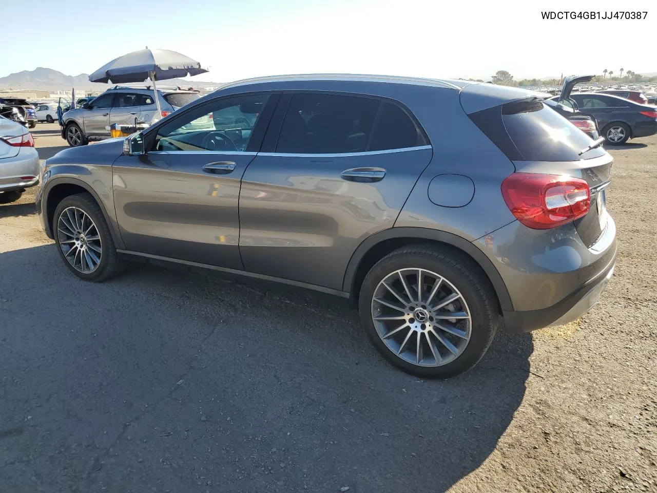 2018 Mercedes-Benz Gla 250 4Matic VIN: WDCTG4GB1JJ470387 Lot: 72653684