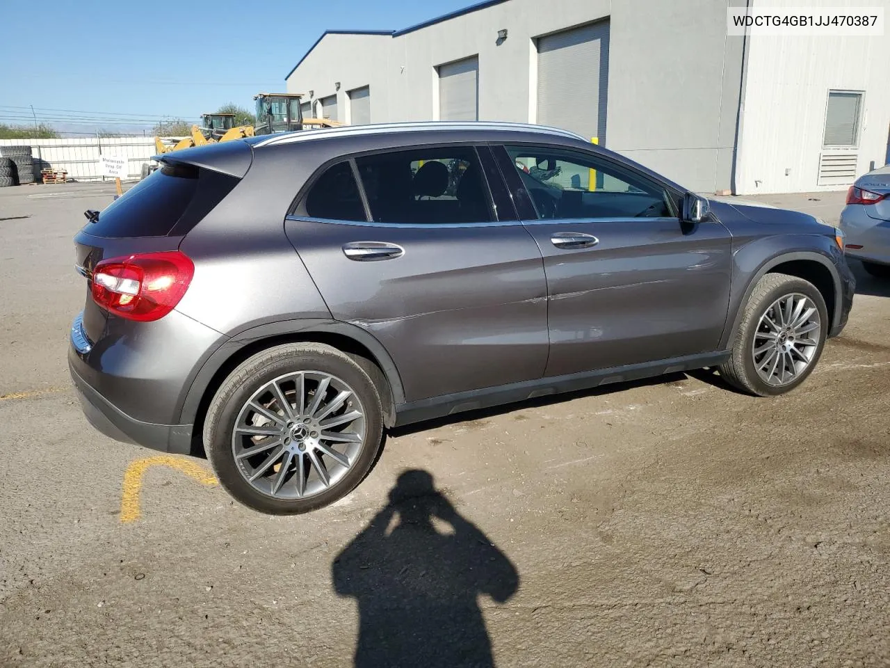 2018 Mercedes-Benz Gla 250 4Matic VIN: WDCTG4GB1JJ470387 Lot: 72653684