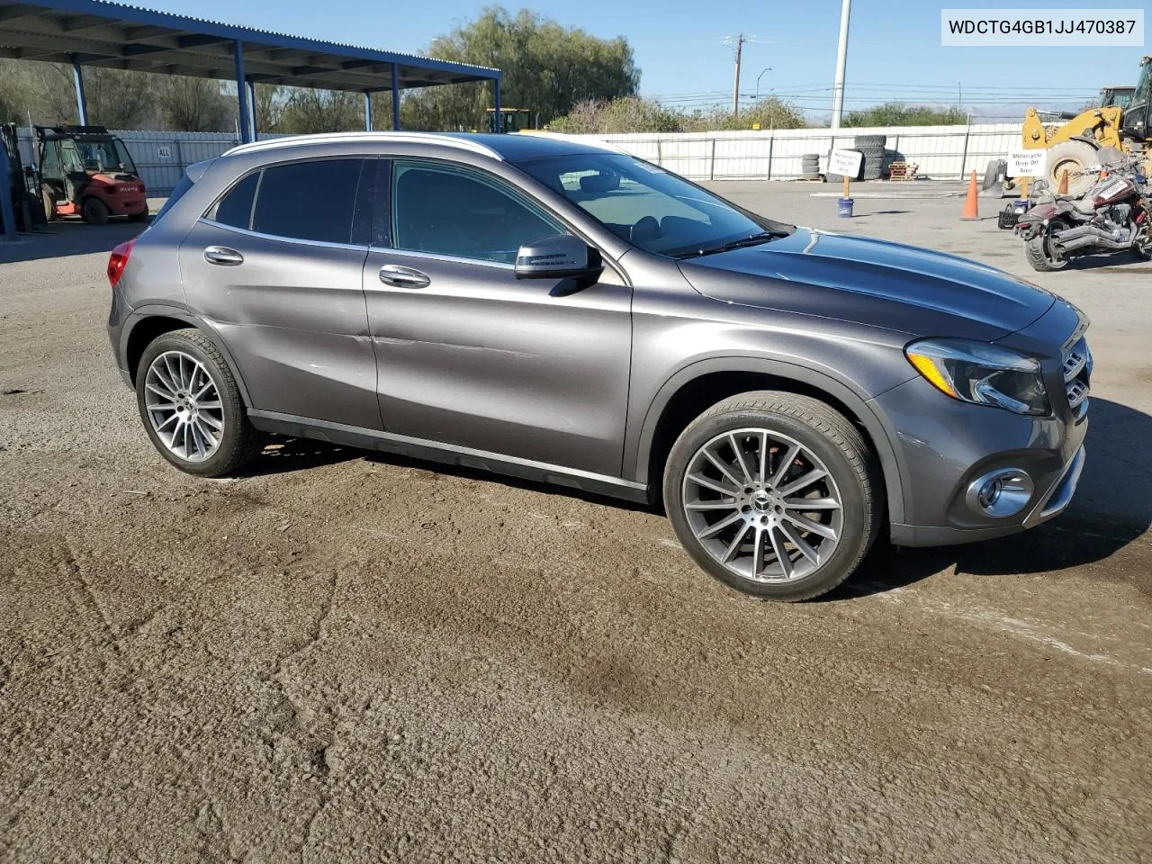 2018 Mercedes-Benz Gla 250 4Matic VIN: WDCTG4GB1JJ470387 Lot: 72653684