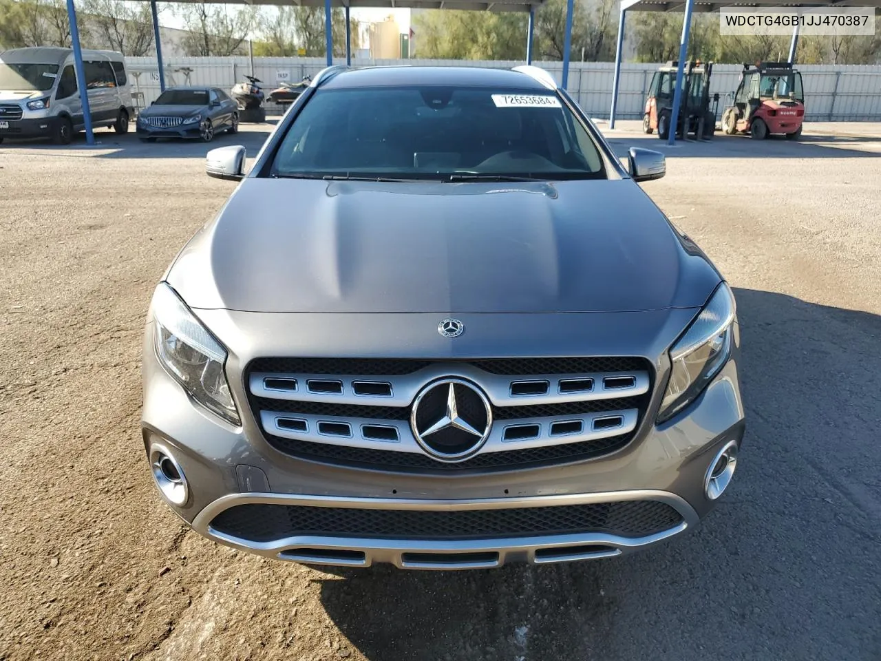 2018 Mercedes-Benz Gla 250 4Matic VIN: WDCTG4GB1JJ470387 Lot: 72653684