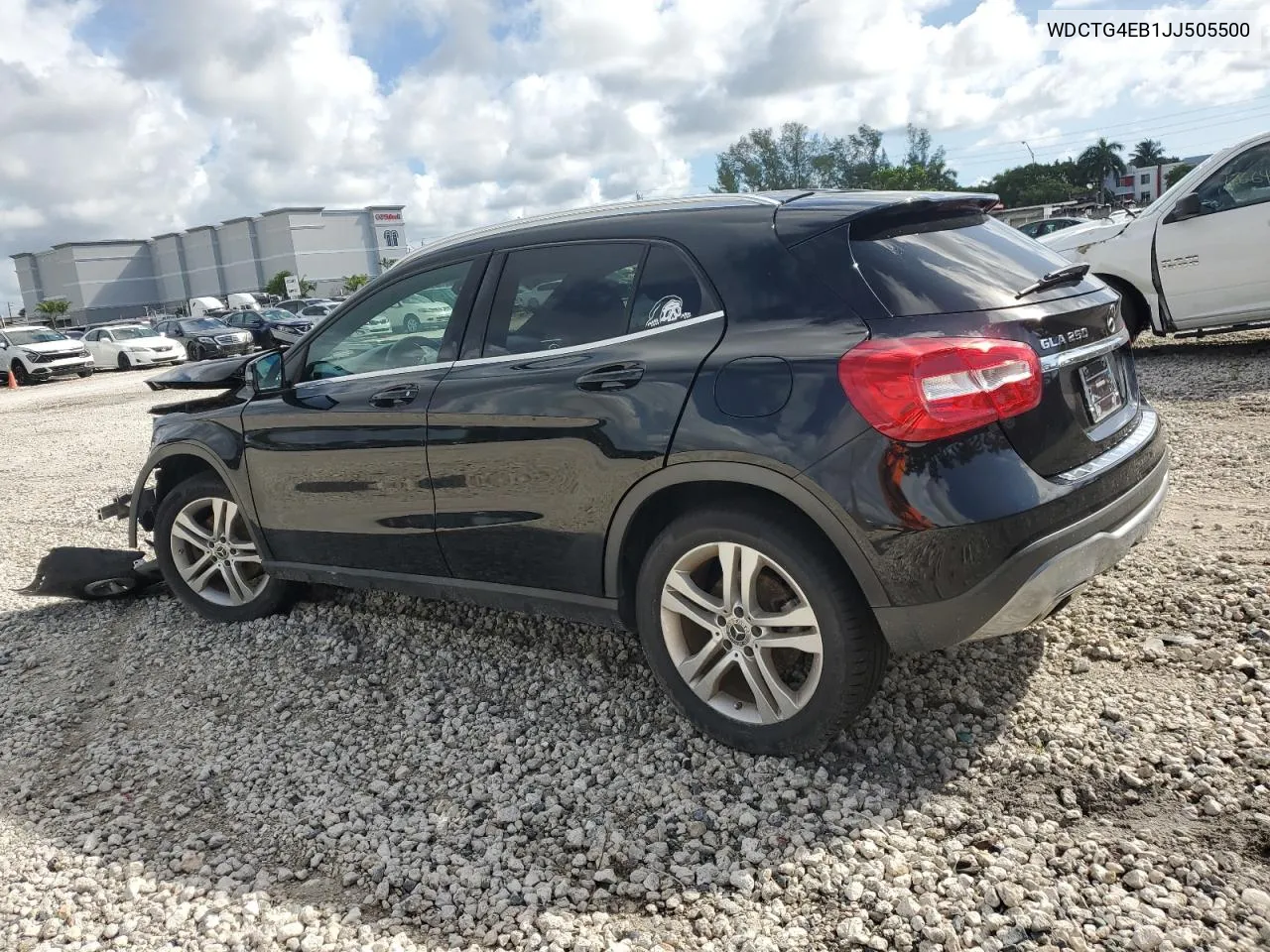 2018 Mercedes-Benz Gla 250 VIN: WDCTG4EB1JJ505500 Lot: 73189284