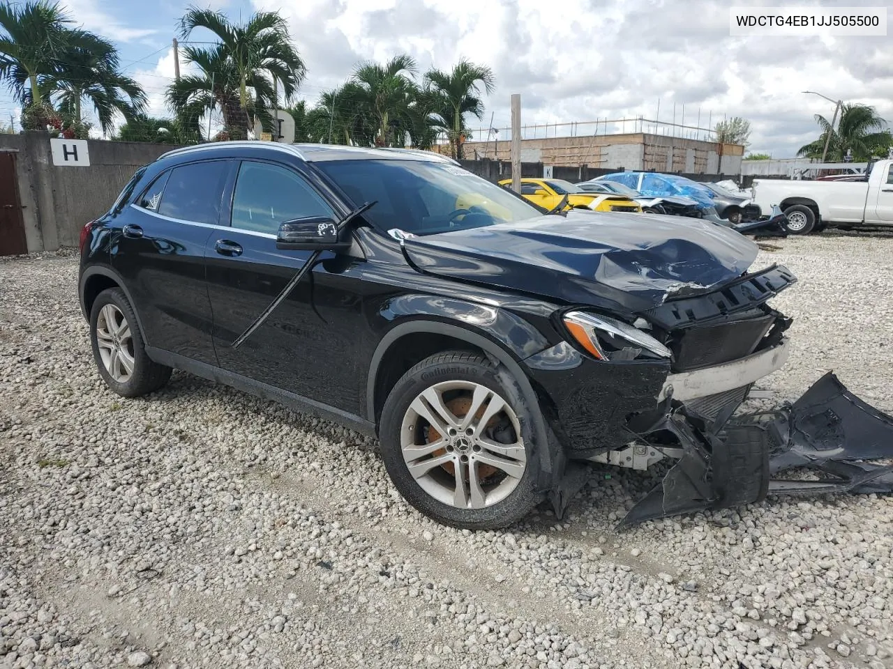 2018 Mercedes-Benz Gla 250 VIN: WDCTG4EB1JJ505500 Lot: 73189284