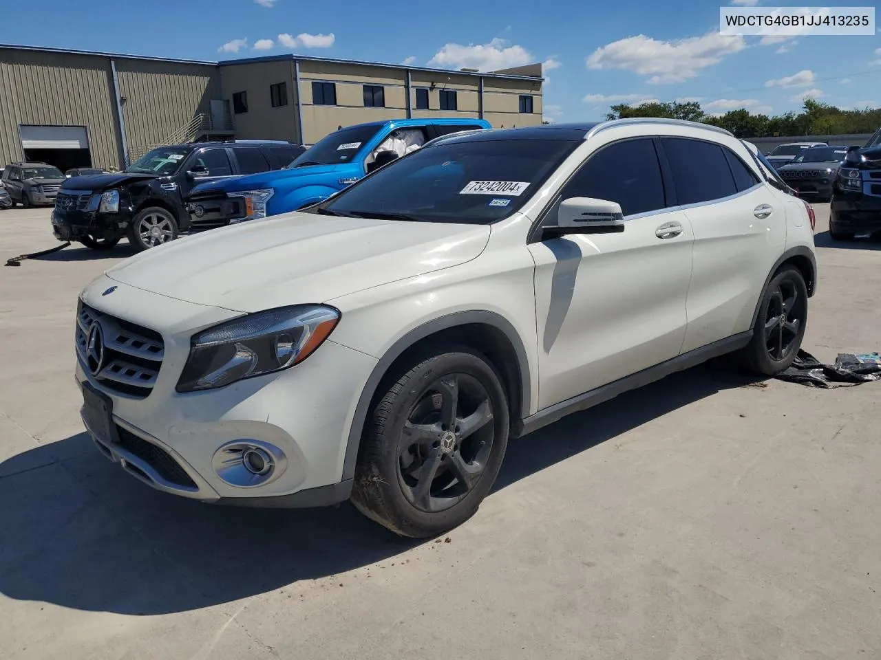 2018 Mercedes-Benz Gla 250 4Matic VIN: WDCTG4GB1JJ413235 Lot: 73242004