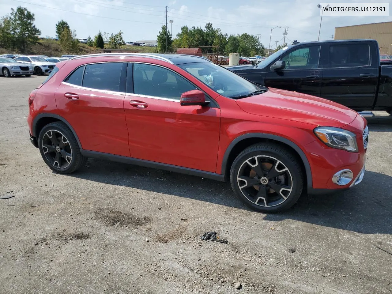 2018 Mercedes-Benz Gla 250 VIN: WDCTG4EB9JJ412191 Lot: 74776514