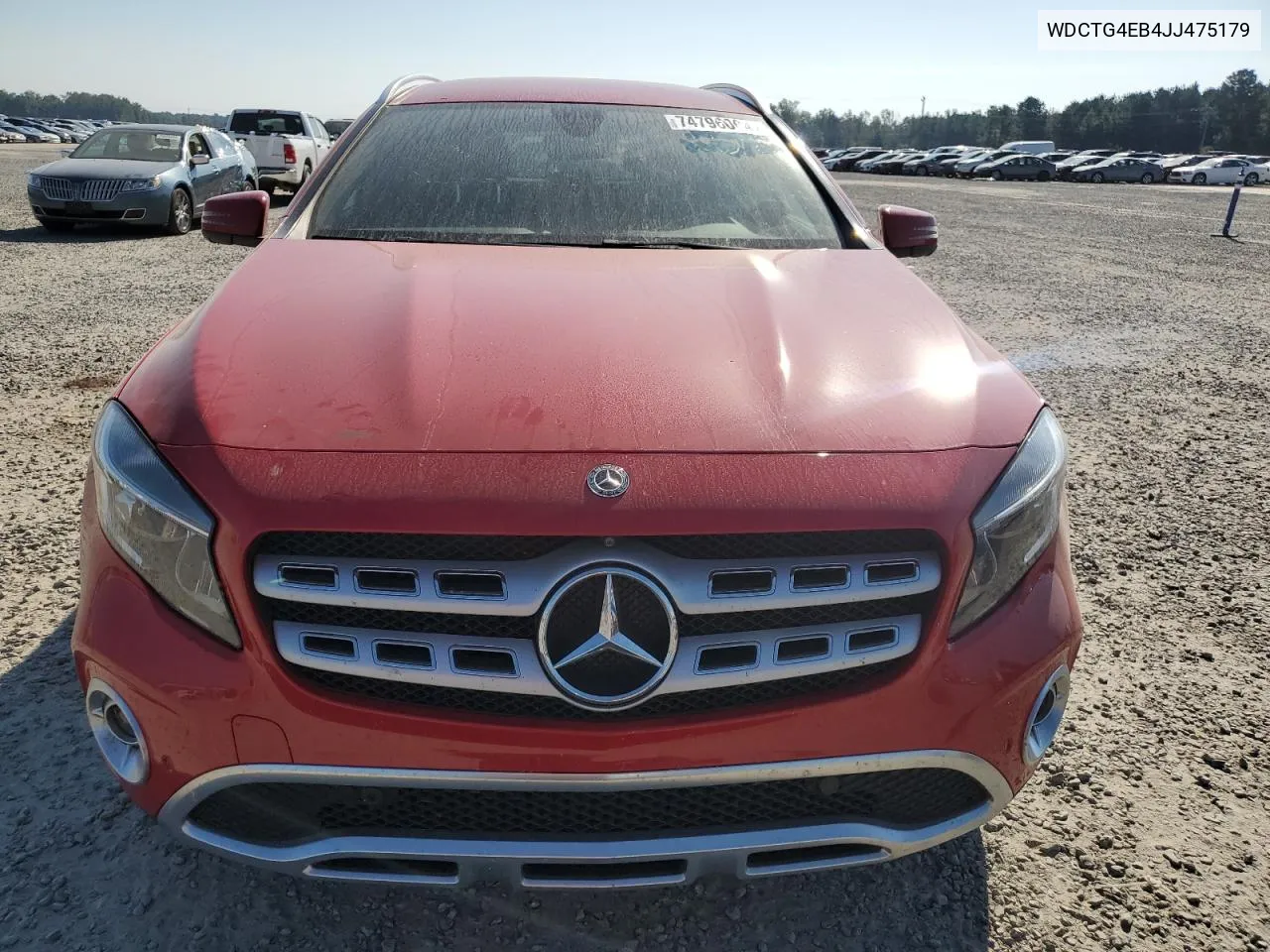 2018 Mercedes-Benz Gla 250 VIN: WDCTG4EB4JJ475179 Lot: 74796004