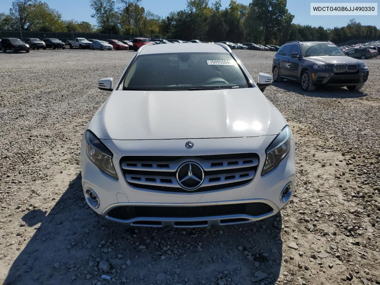 2018 Mercedes-Benz Gla 250 4Matic VIN: WDCTG4GB6JJ490330 Lot: 76095554