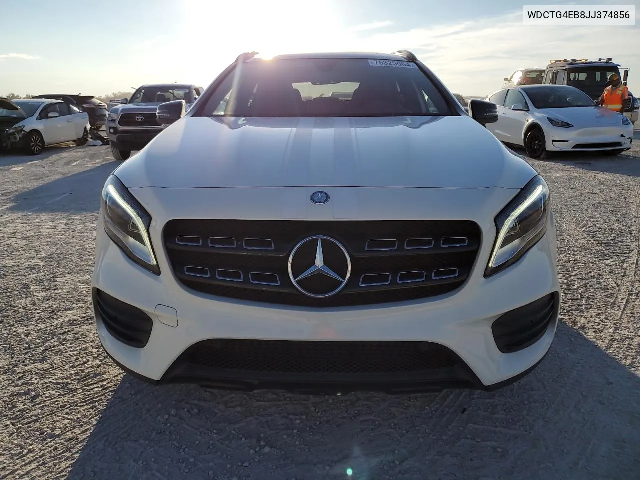 2018 Mercedes-Benz Gla 250 VIN: WDCTG4EB8JJ374856 Lot: 76325964