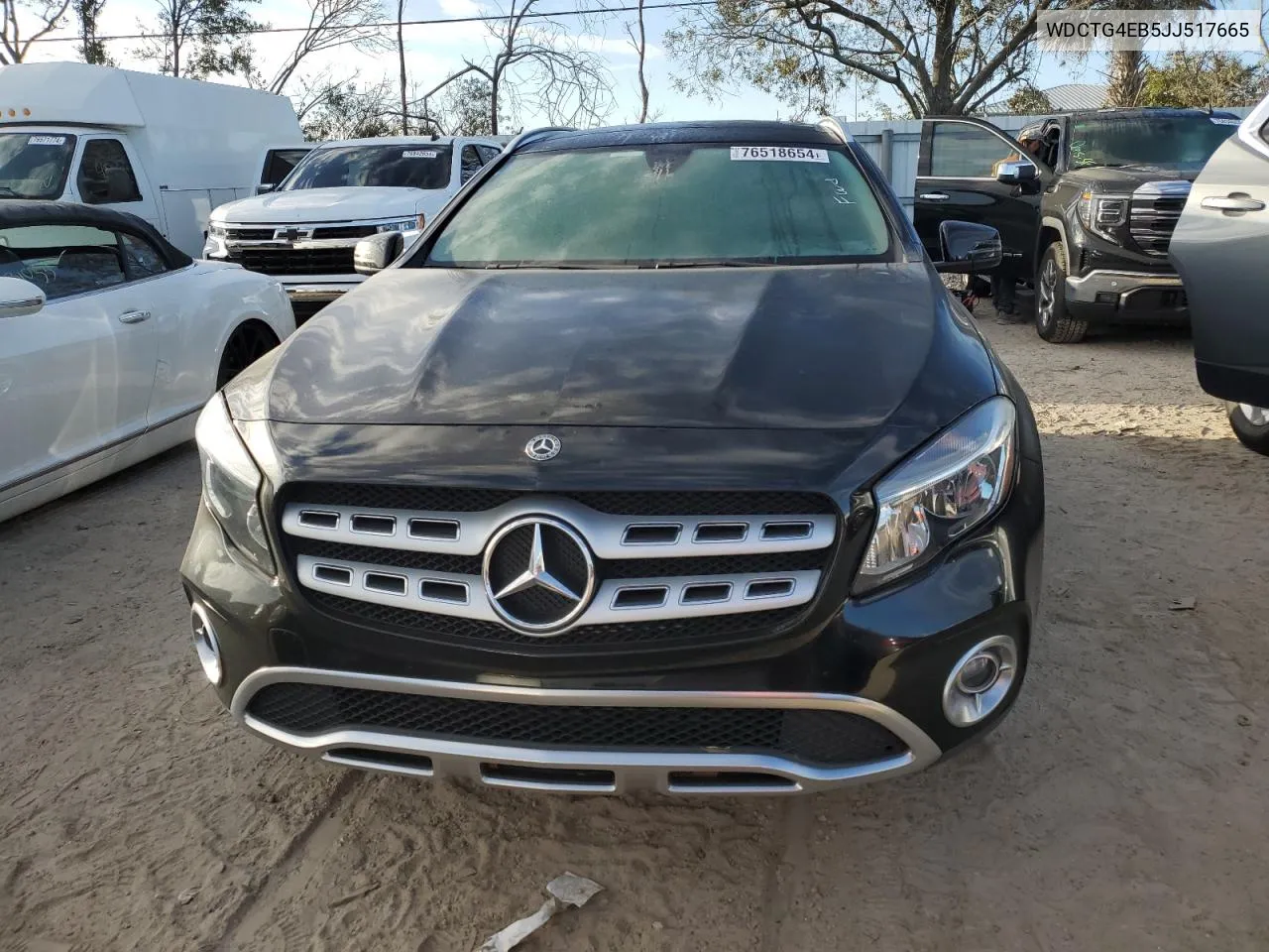 2018 Mercedes-Benz Gla 250 VIN: WDCTG4EB5JJ517665 Lot: 76518654