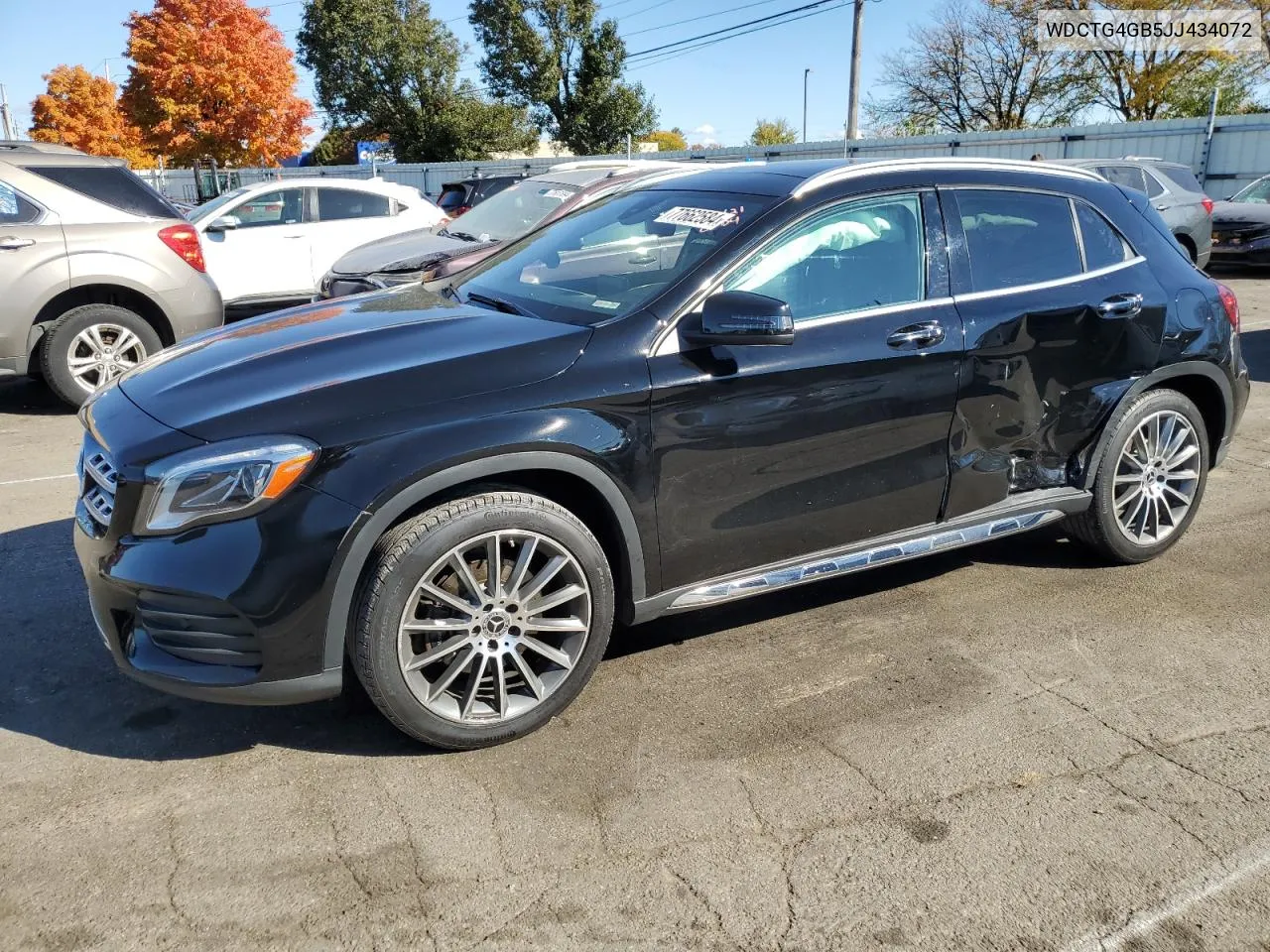 2018 Mercedes-Benz Gla 250 4Matic VIN: WDCTG4GB5JJ434072 Lot: 77662584