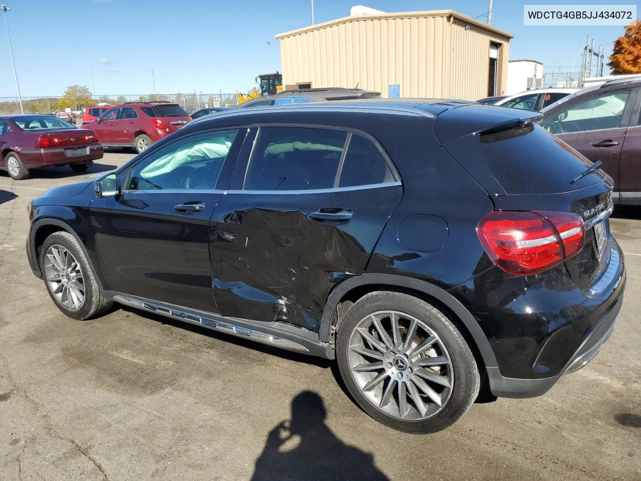 2018 Mercedes-Benz Gla 250 4Matic VIN: WDCTG4GB5JJ434072 Lot: 77662584