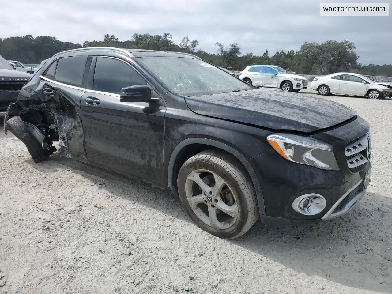 2018 Mercedes-Benz Gla 250 VIN: WDCTG4EB3JJ456851 Lot: 78381444