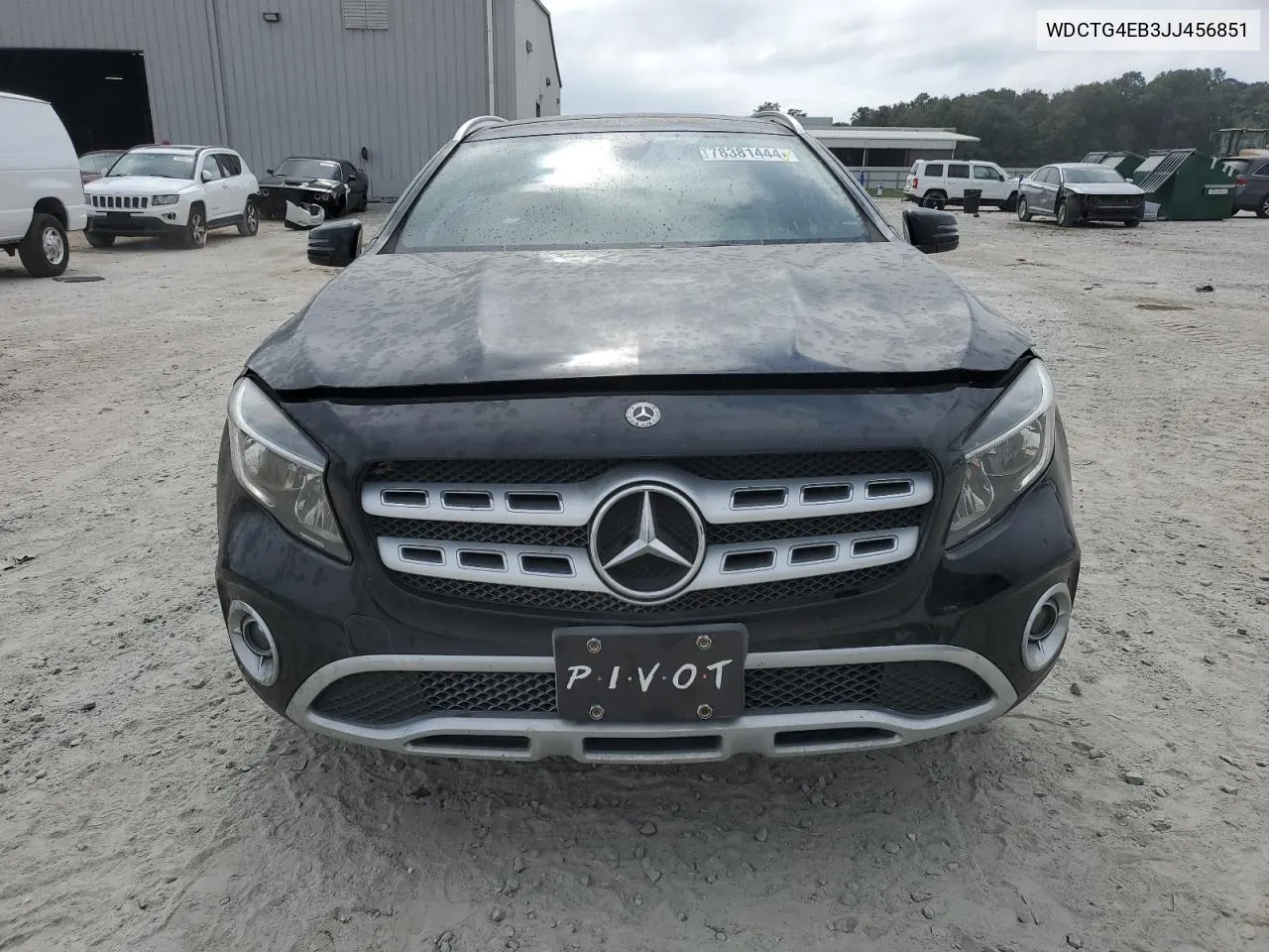 2018 Mercedes-Benz Gla 250 VIN: WDCTG4EB3JJ456851 Lot: 78381444