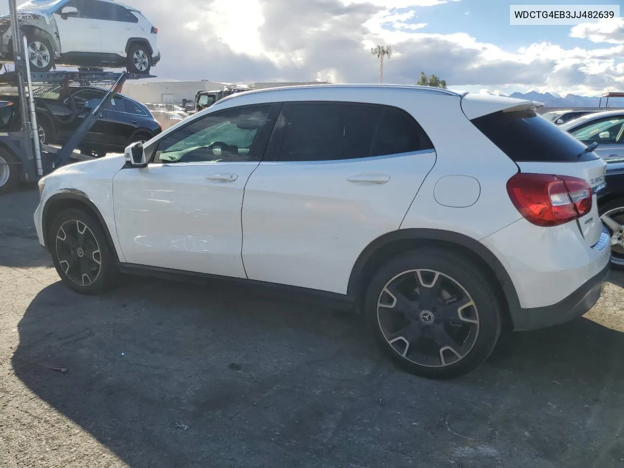 2018 Mercedes-Benz Gla 250 VIN: WDCTG4EB3JJ482639 Lot: 78490664