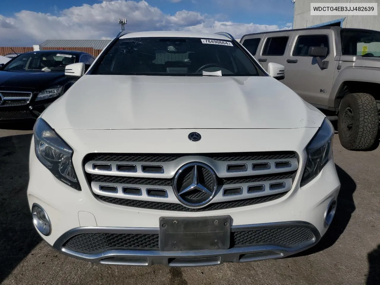 2018 Mercedes-Benz Gla 250 VIN: WDCTG4EB3JJ482639 Lot: 78490664