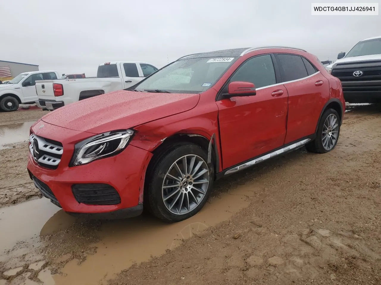 2018 Mercedes-Benz Gla 250 4Matic VIN: WDCTG4GB1JJ426941 Lot: 79722934