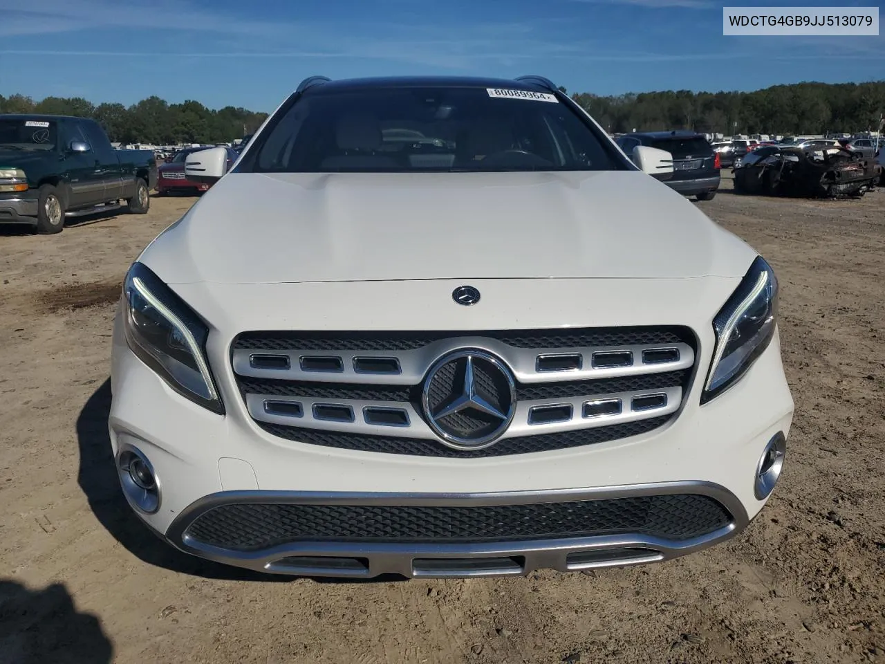 2018 Mercedes-Benz Gla 250 4Matic VIN: WDCTG4GB9JJ513079 Lot: 80089964