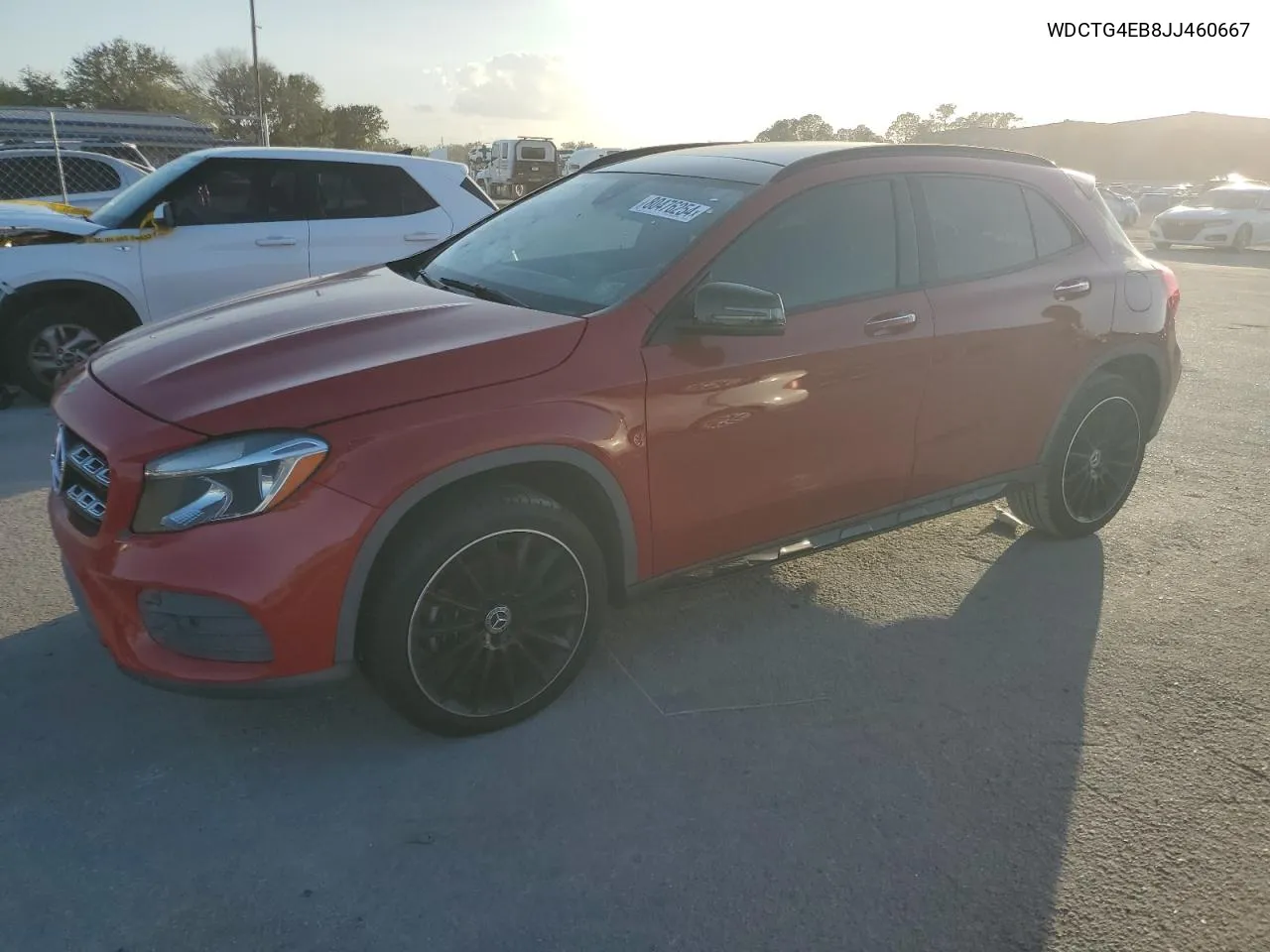 2018 Mercedes-Benz Gla 250 VIN: WDCTG4EB8JJ460667 Lot: 80476254