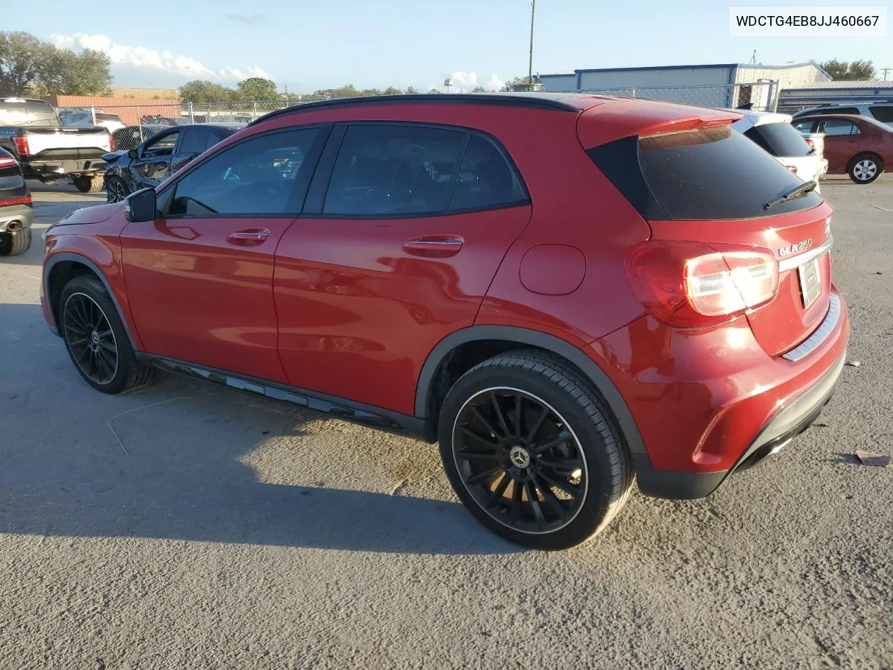 2018 Mercedes-Benz Gla 250 VIN: WDCTG4EB8JJ460667 Lot: 80476254