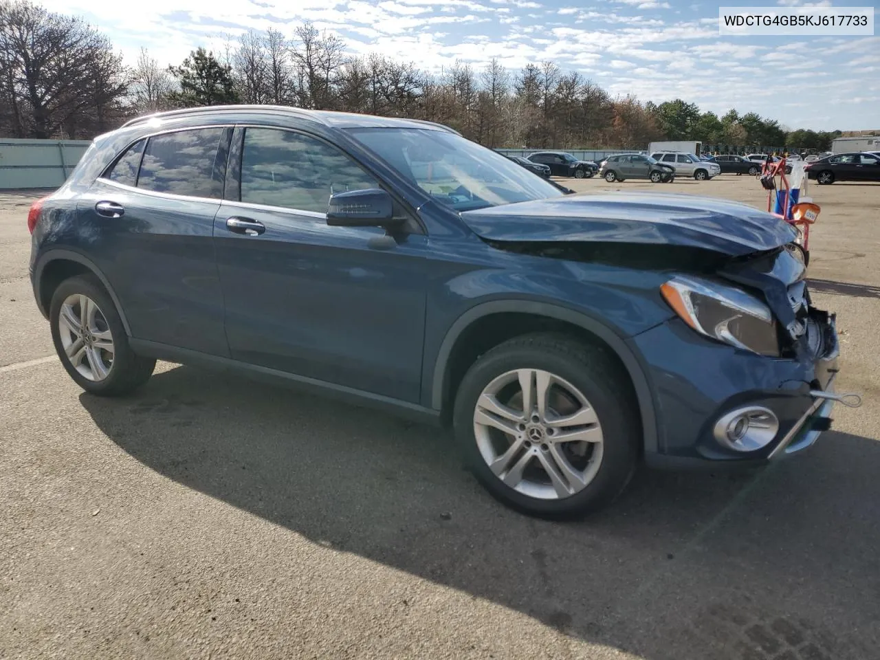 2019 Mercedes-Benz Gla 250 4Matic VIN: WDCTG4GB5KJ617733 Lot: 51294204