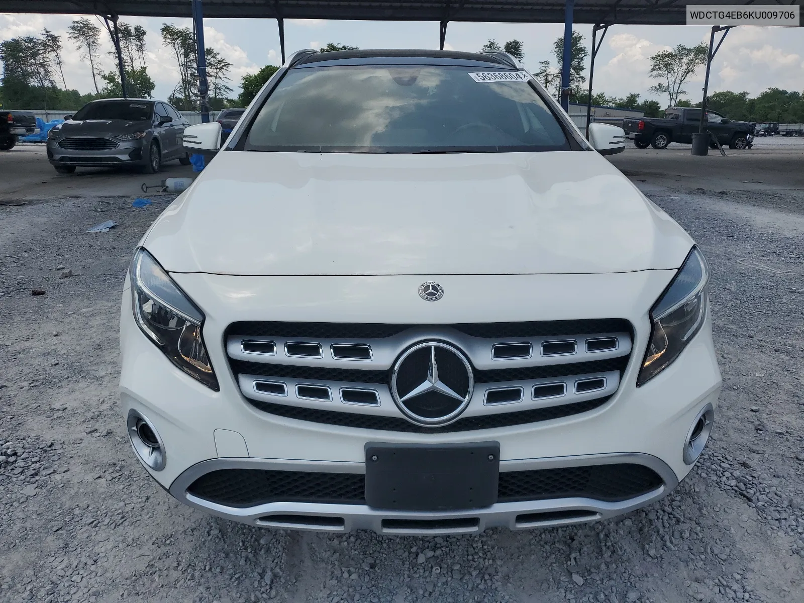 2019 Mercedes-Benz Gla 250 VIN: WDCTG4EB6KU009706 Lot: 56368604