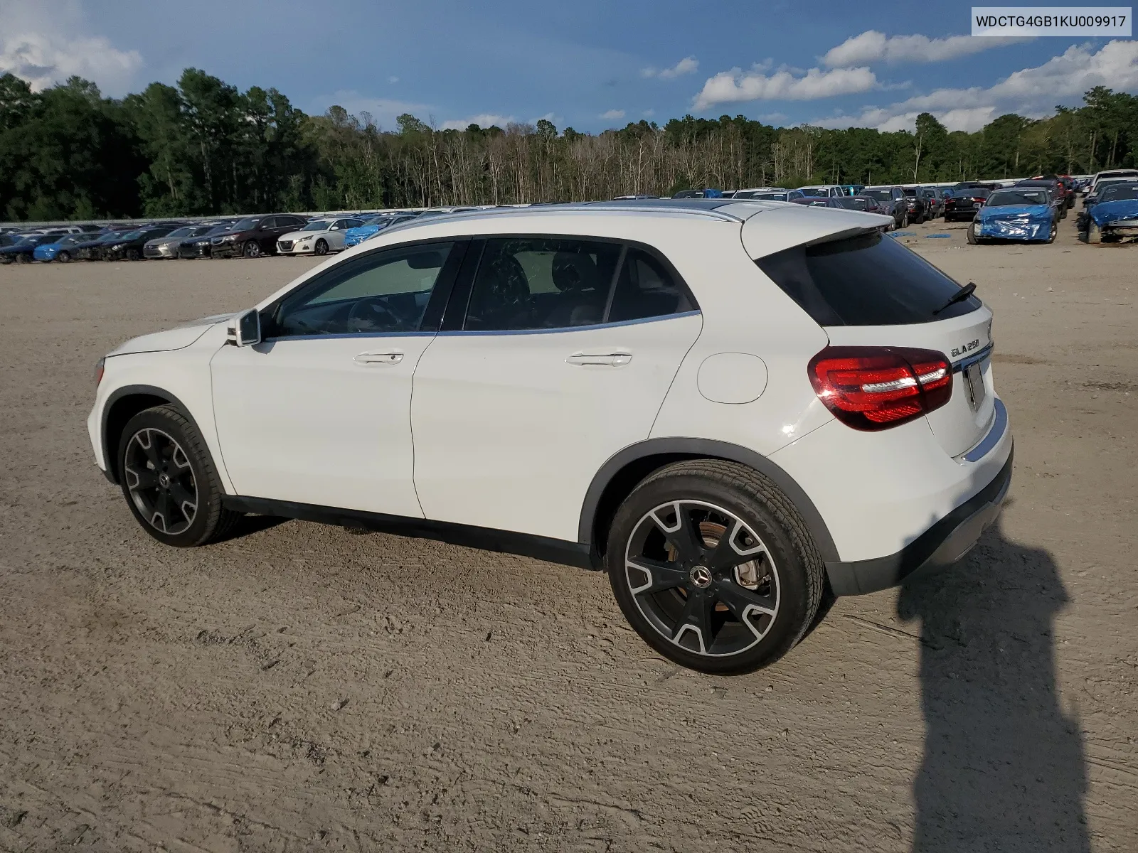 2019 Mercedes-Benz Gla 250 4Matic VIN: WDCTG4GB1KU009917 Lot: 63775424