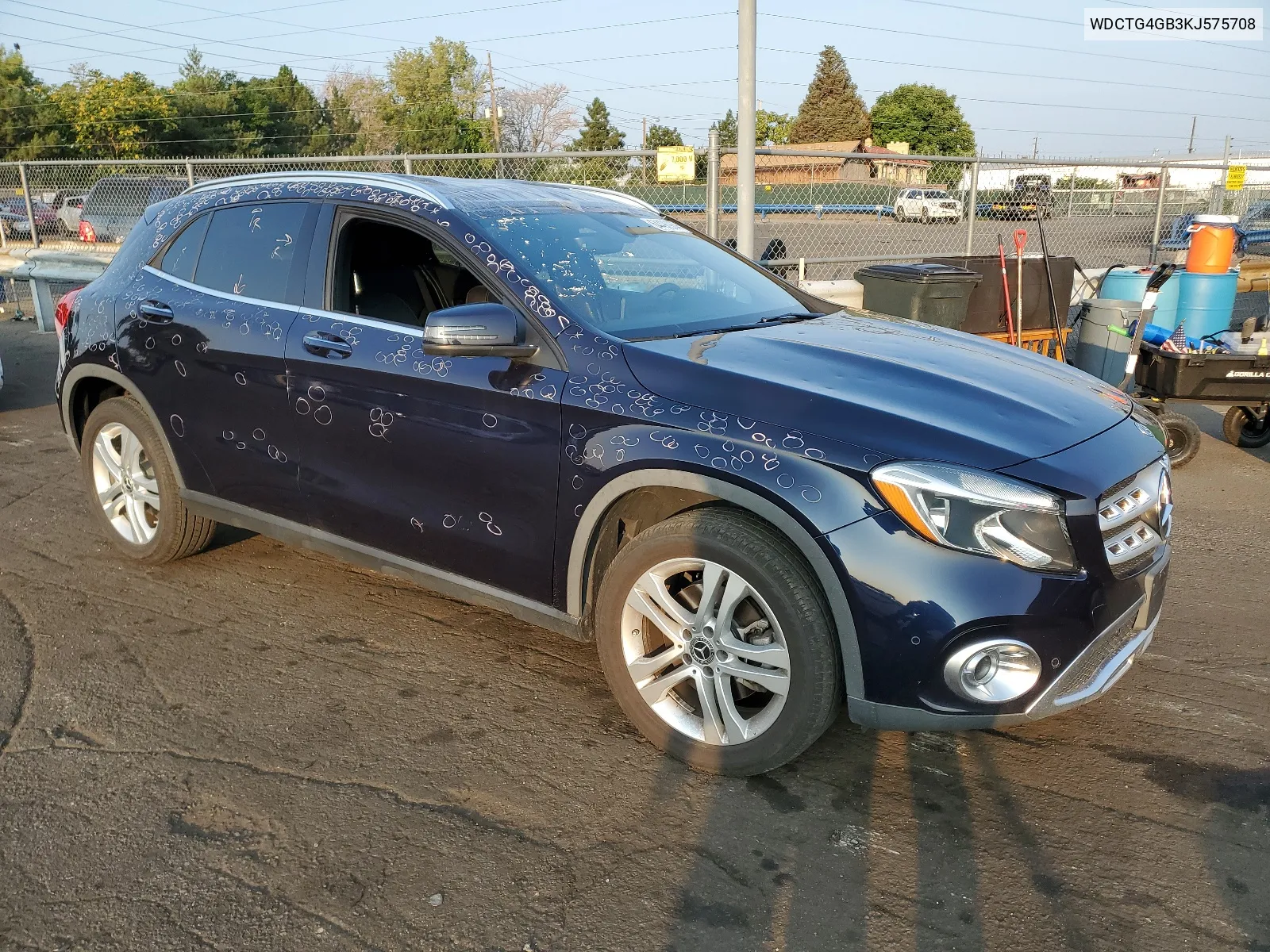 2019 Mercedes-Benz Gla 250 4Matic VIN: WDCTG4GB3KJ575708 Lot: 64490964