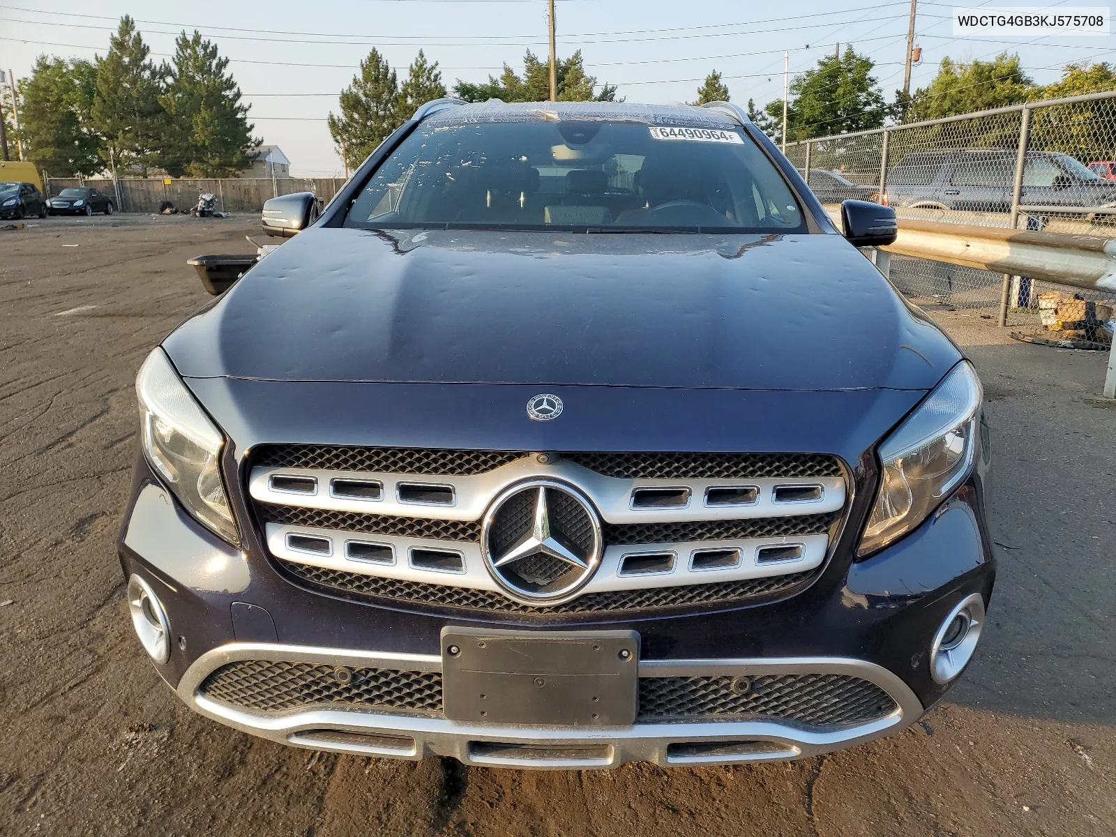 2019 Mercedes-Benz Gla 250 4Matic VIN: WDCTG4GB3KJ575708 Lot: 64490964