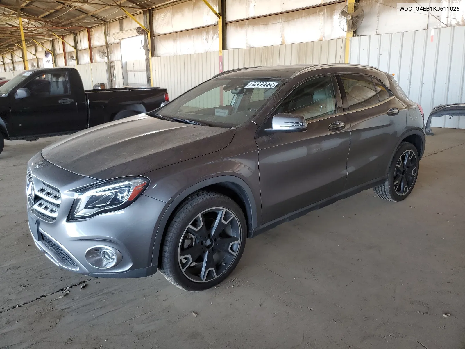 2019 Mercedes-Benz Gla 250 VIN: WDCTG4EB1KJ611026 Lot: 64966664