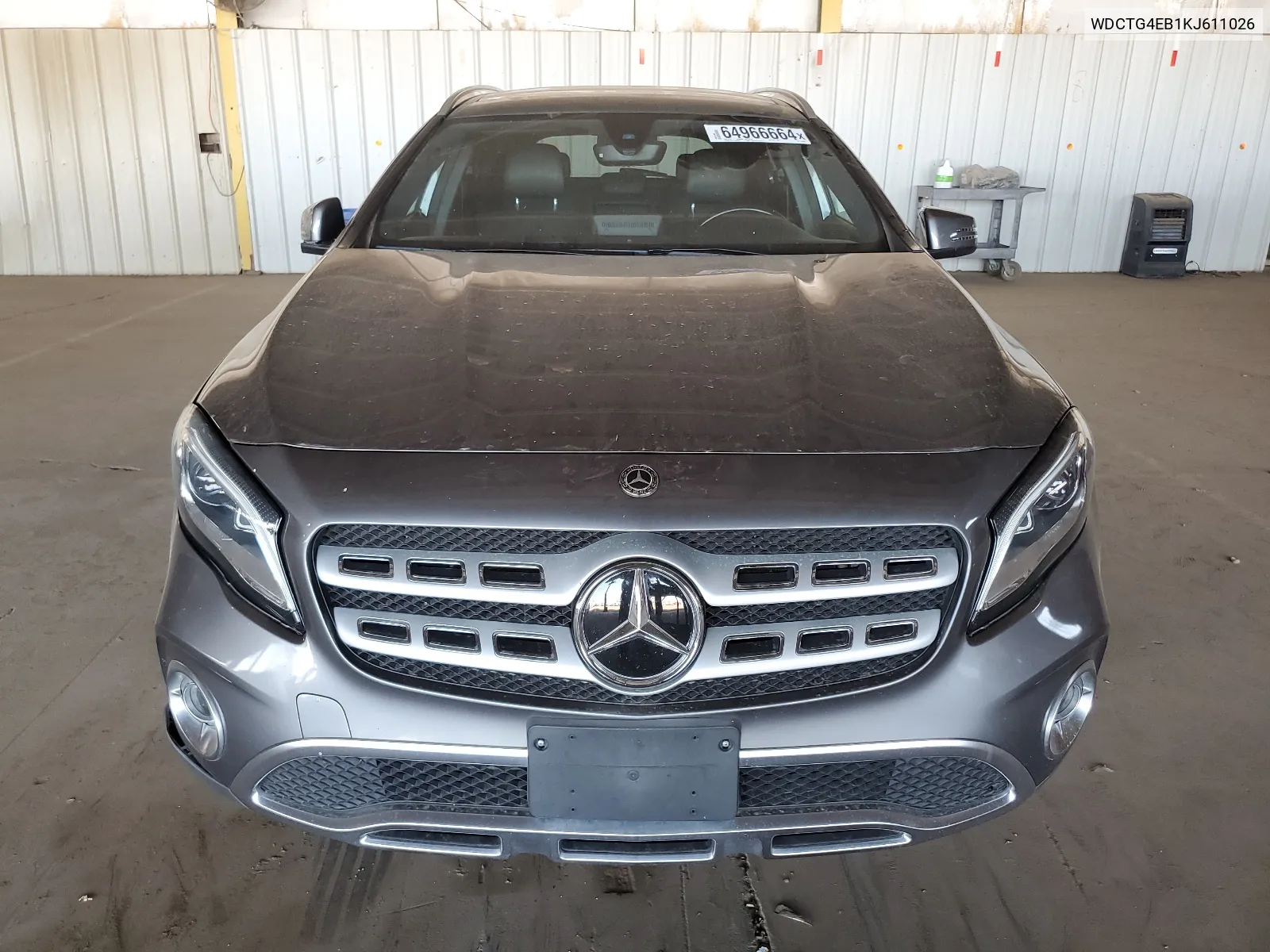 2019 Mercedes-Benz Gla 250 VIN: WDCTG4EB1KJ611026 Lot: 64966664