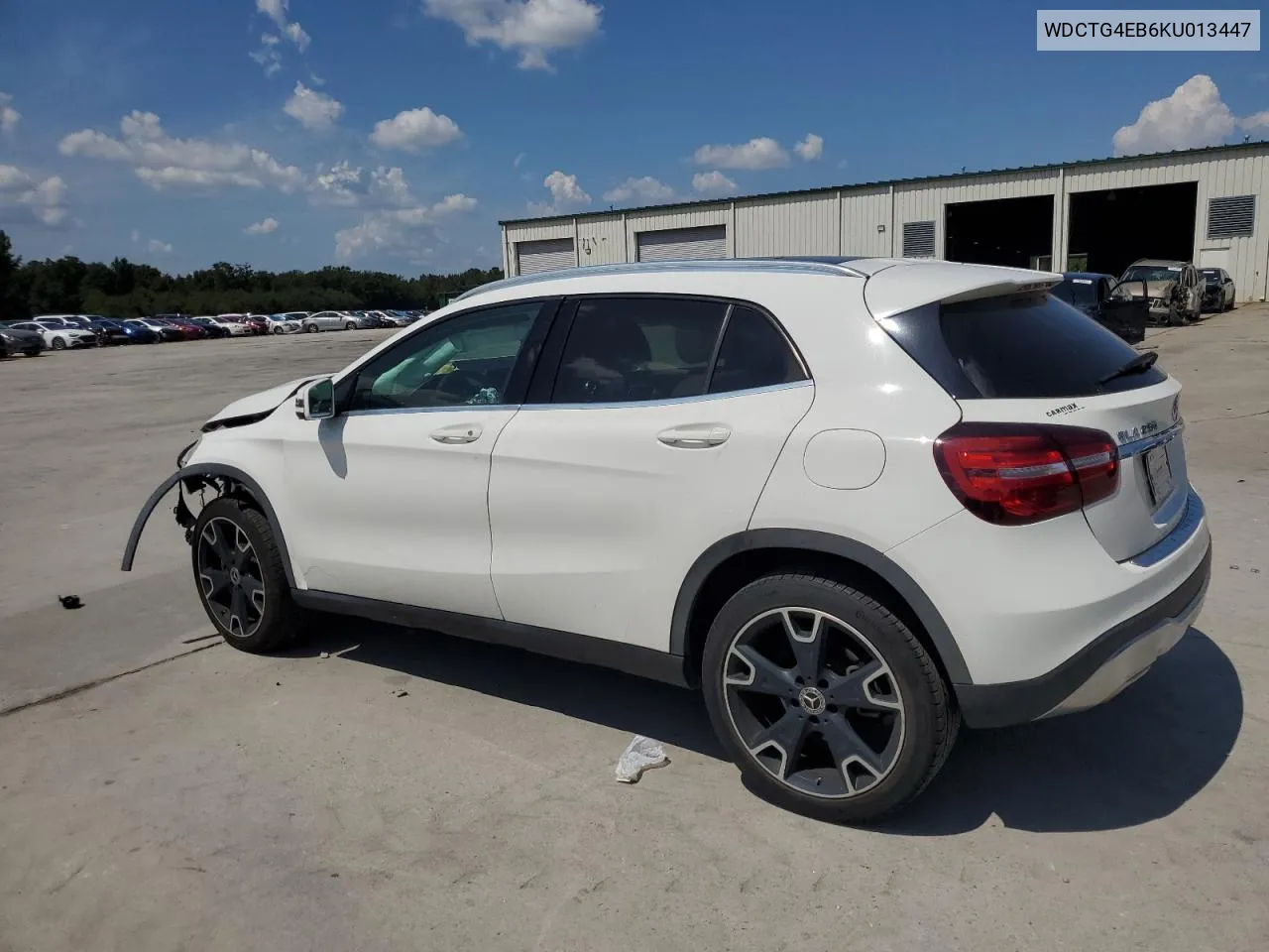 2019 Mercedes-Benz Gla 250 VIN: WDCTG4EB6KU013447 Lot: 69770794