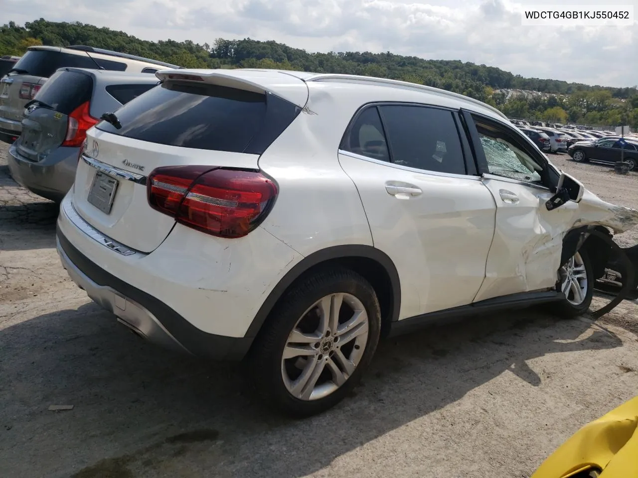 2019 Mercedes-Benz Gla 250 4Matic VIN: WDCTG4GB1KJ550452 Lot: 71544684