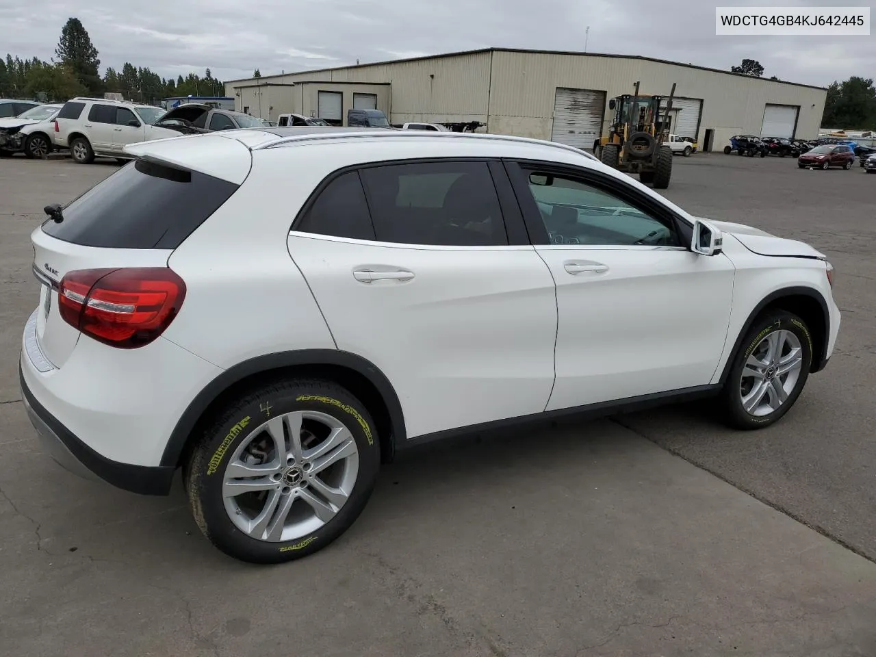 2019 Mercedes-Benz Gla 250 4Matic VIN: WDCTG4GB4KJ642445 Lot: 71753624