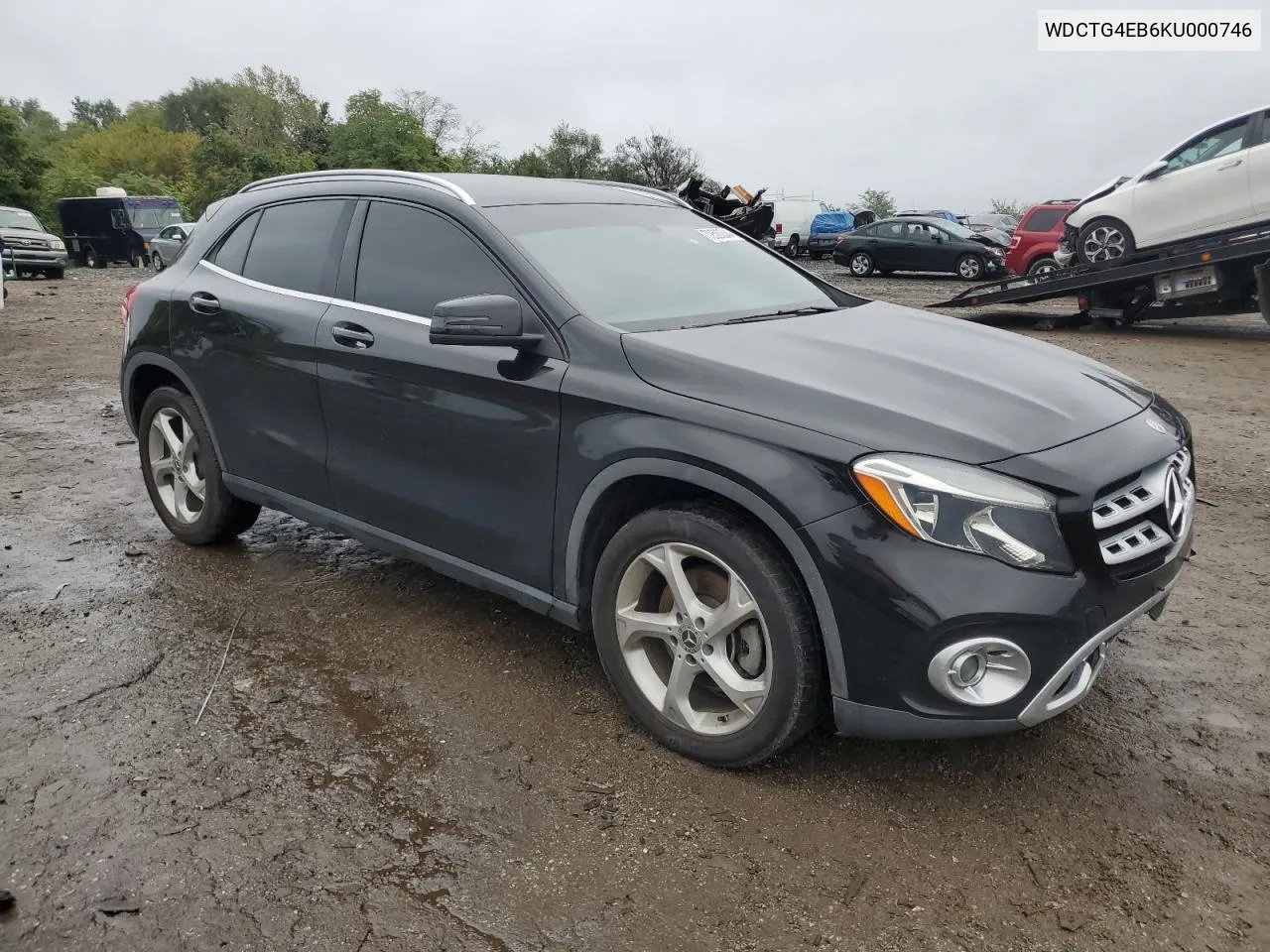 2019 Mercedes-Benz Gla 250 VIN: WDCTG4EB6KU000746 Lot: 72520544