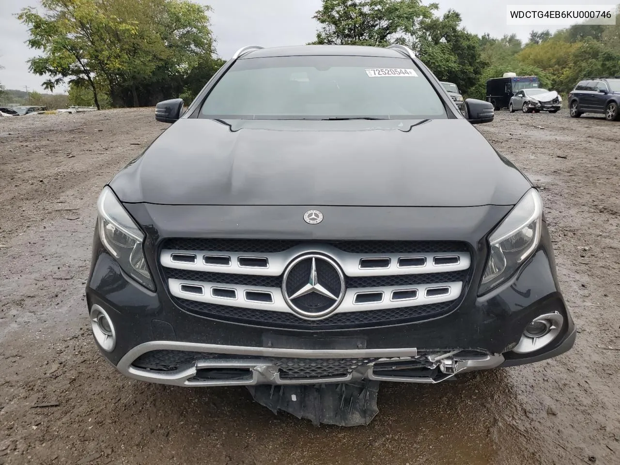 2019 Mercedes-Benz Gla 250 VIN: WDCTG4EB6KU000746 Lot: 72520544