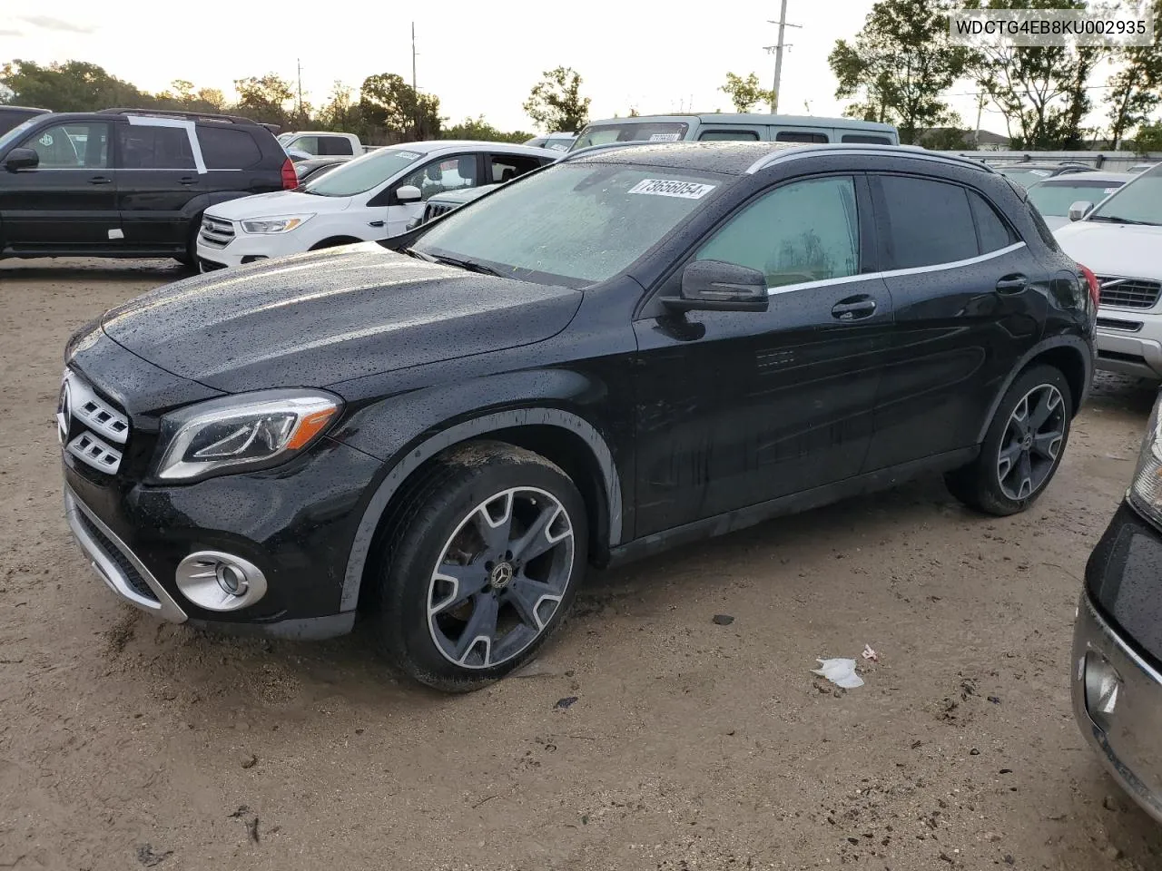 2019 Mercedes-Benz Gla 250 VIN: WDCTG4EB8KU002935 Lot: 73656054