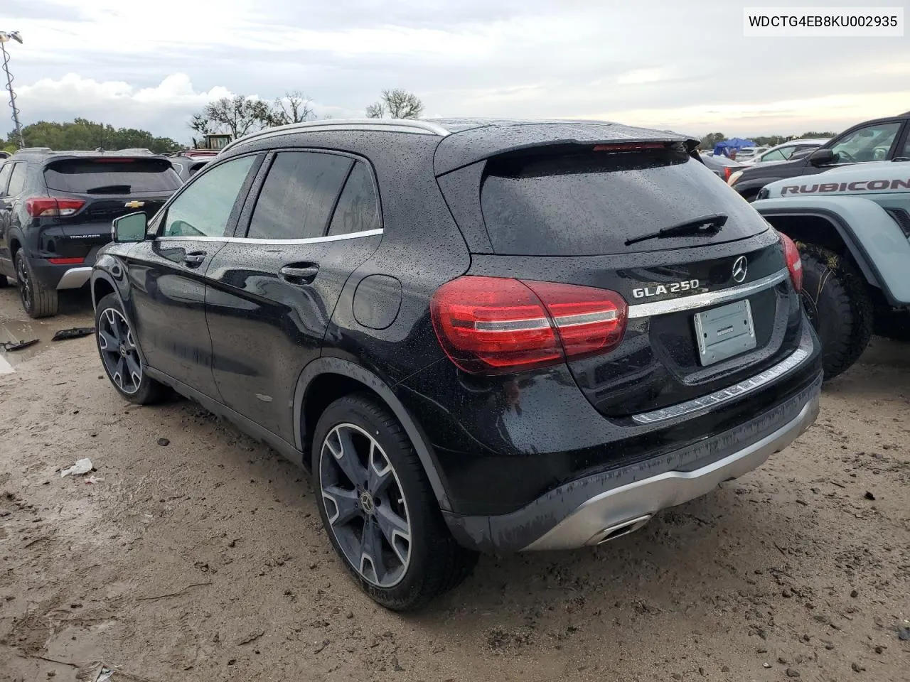 2019 Mercedes-Benz Gla 250 VIN: WDCTG4EB8KU002935 Lot: 73656054