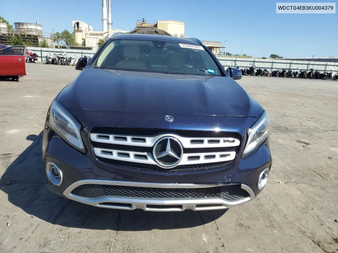 2019 Mercedes-Benz Gla 250 VIN: WDCTG4EB3KU004379 Lot: 73942524